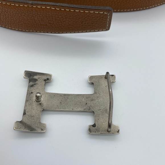 Hermes constance reversible belt